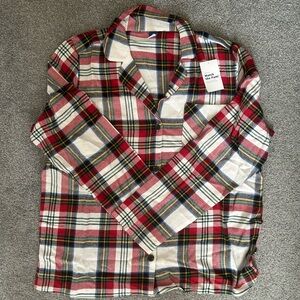 Old Navy Plaid Pajama Top